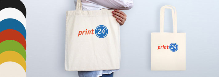 Stoffen tassen en buidels bedrukken - Online drukkerij print24