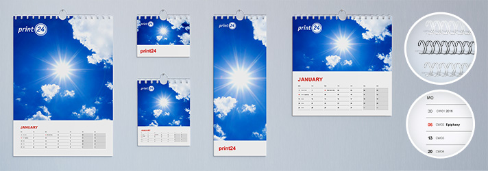 Kalender Online Selbst Gestalten Und Drucken Lassen Print24 Schweiz