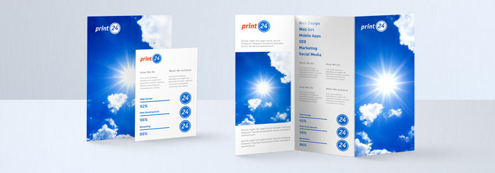 Flyer Printing Cheap Print Leaflets Online Print24 Great Britain