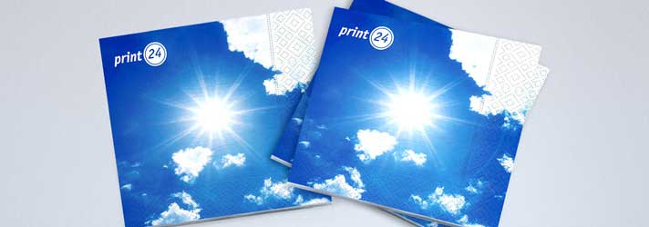 Servietten Bedrucken Und Selbst Gestalten Online Druckerei Print24